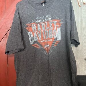 Harley-Davidson Charcoal Graphic Tee XL
